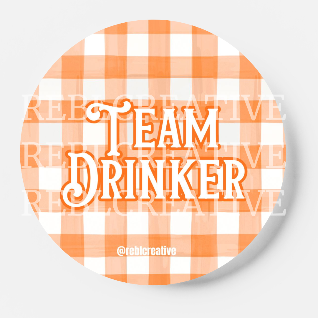 Team Drinker - Orange