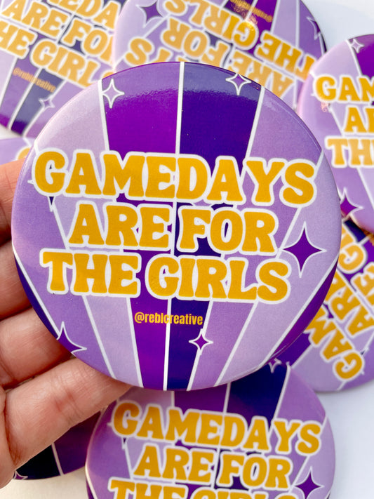 Gameday Girls - Purple & Yellow