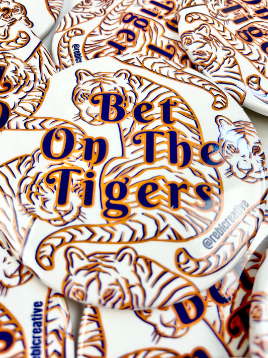 *Bet On The Tigers - Orange and Navy