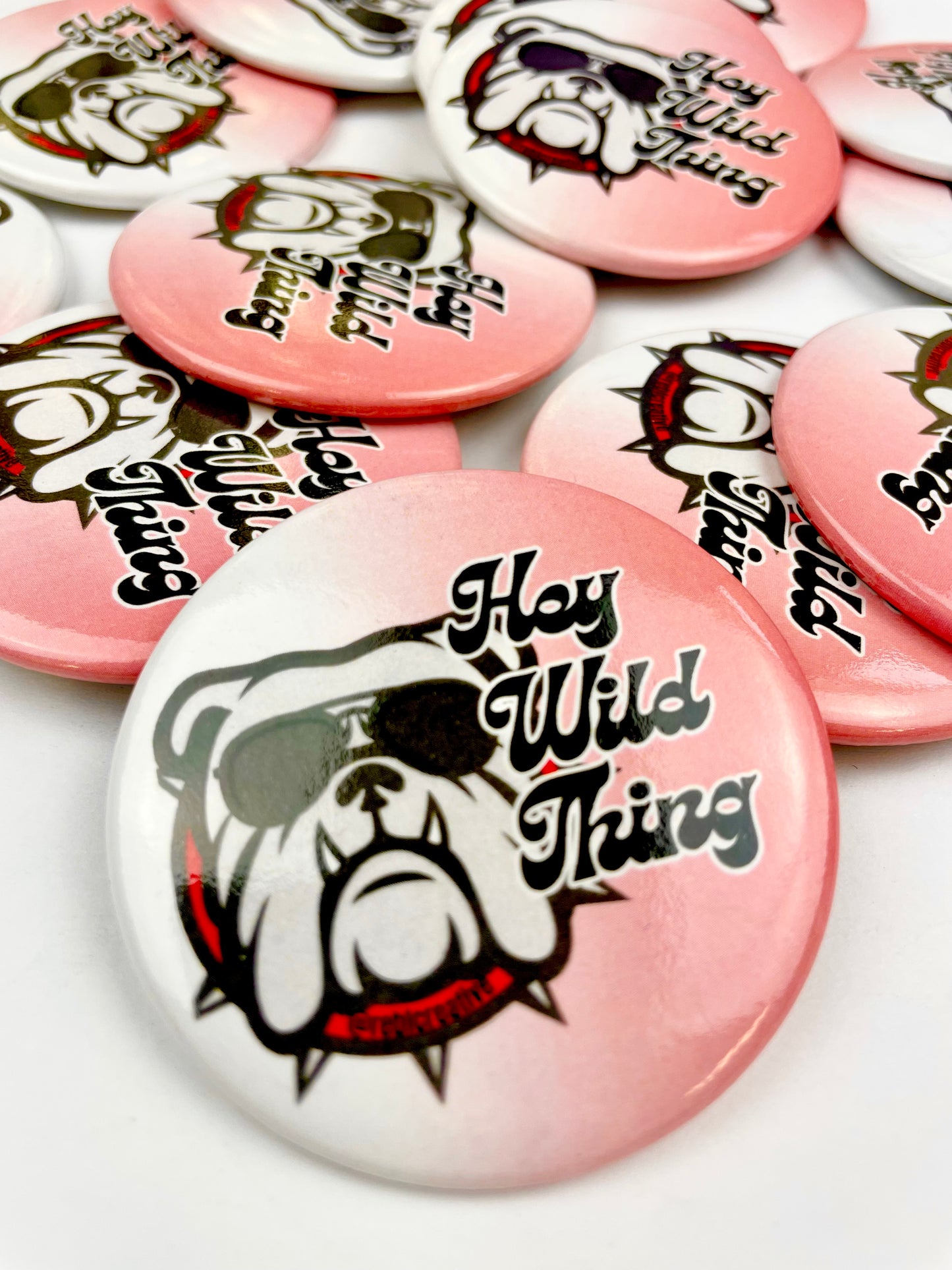 Hey Wild Thing - Red and Black Bulldog