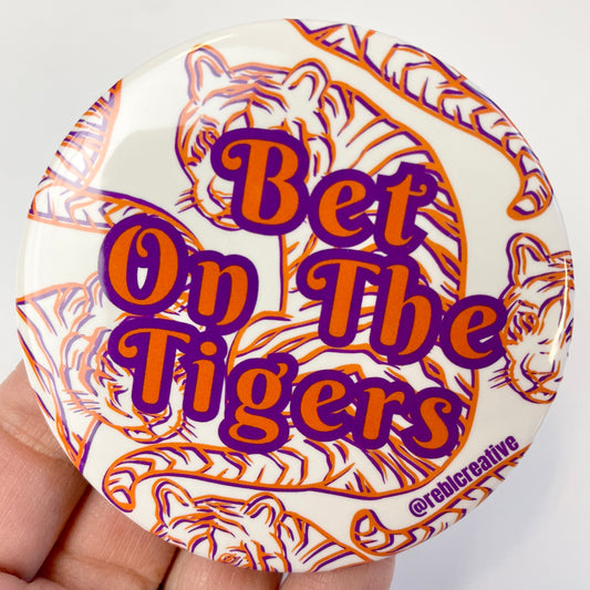 *Bet On The Tigers - Purple & Orange