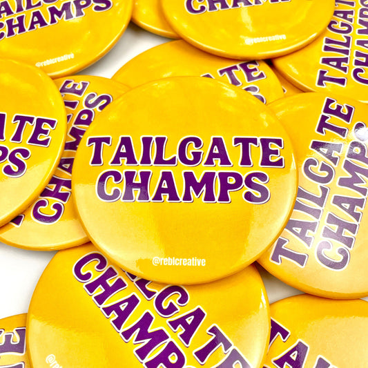 Tailgate Champs - Purple and Yellow