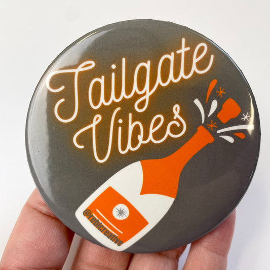 *Tailgate Vibes - Grey & Orange
