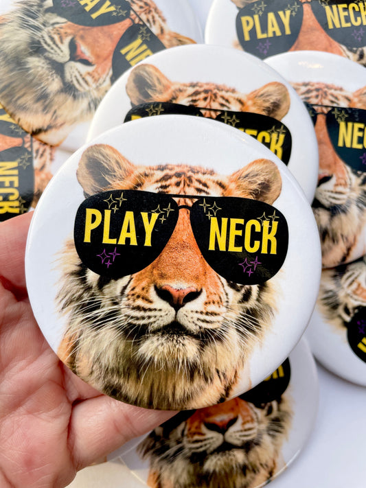 Starry Eyed Tiger - Play Neck