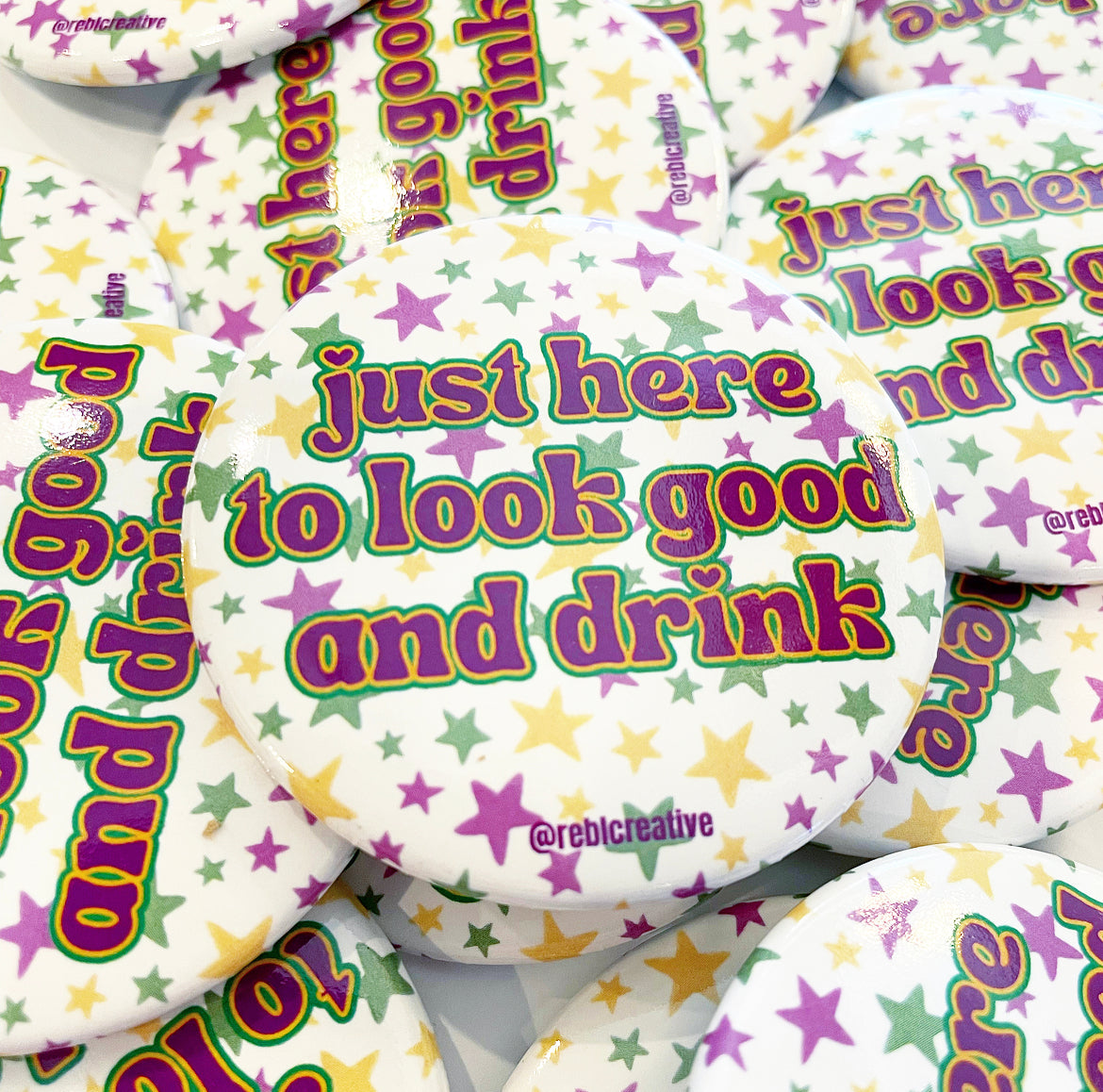 Look Good & Drink Stars - MARDI GRAS