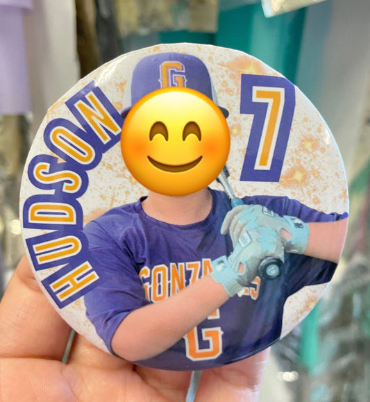 CUSTOM - Youth Sports Fan Button