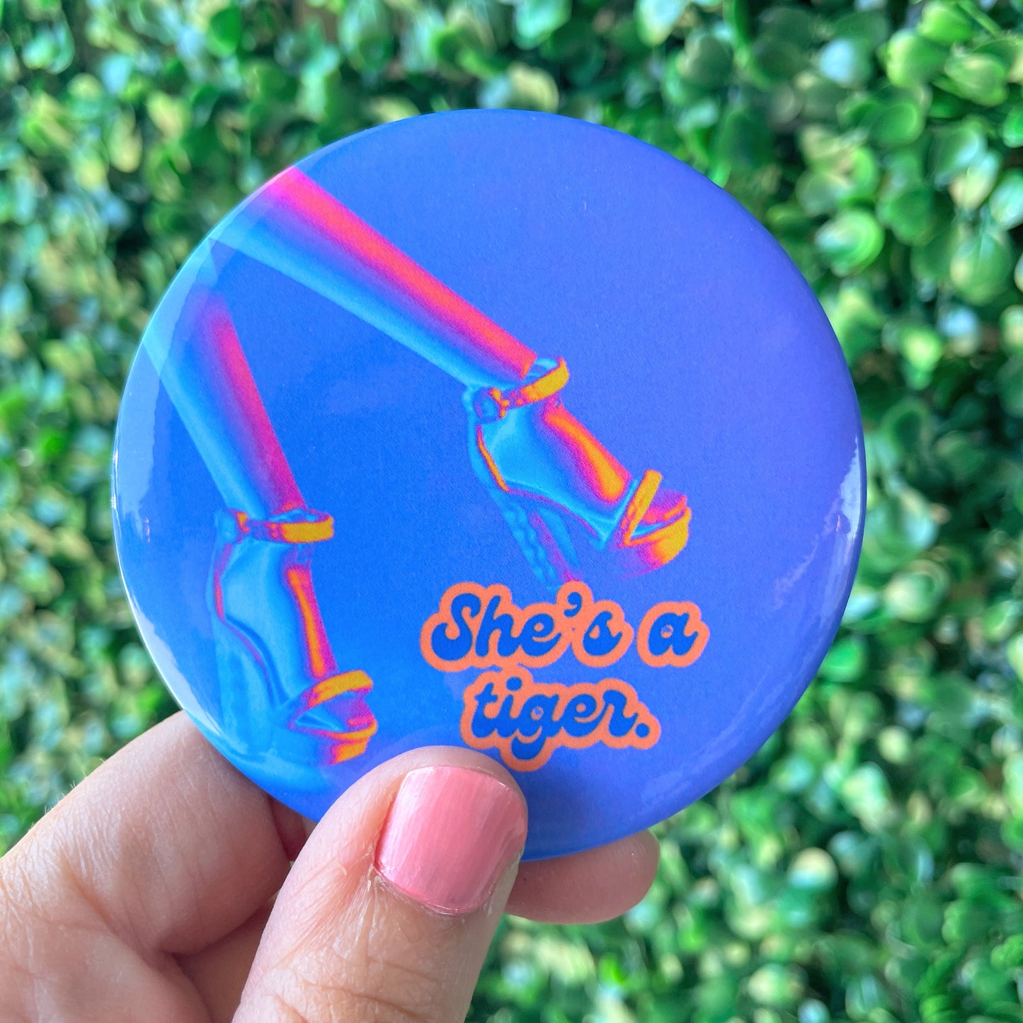 She - Tiger - Orange & Navy