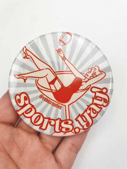 *Sports, YAY! - Orange & Grey