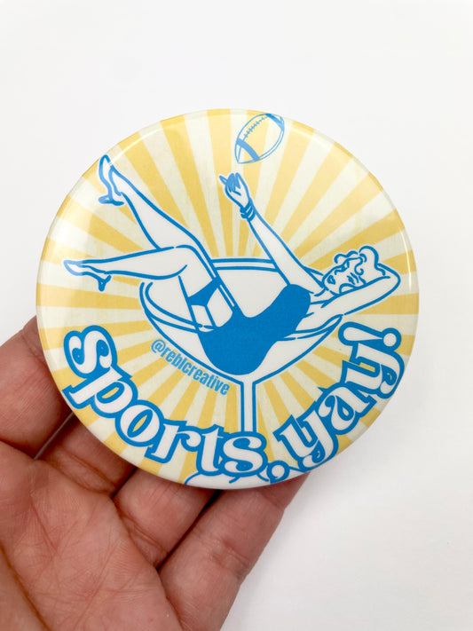 *Sports, YAY! - Yellow & Sky