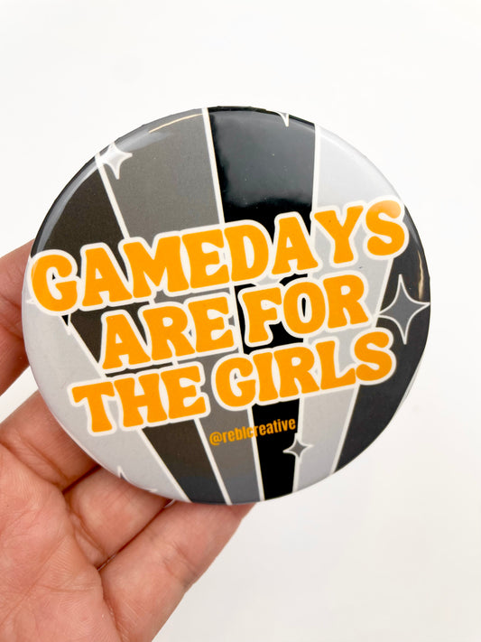 *Gameday Girls - Black & Yellow