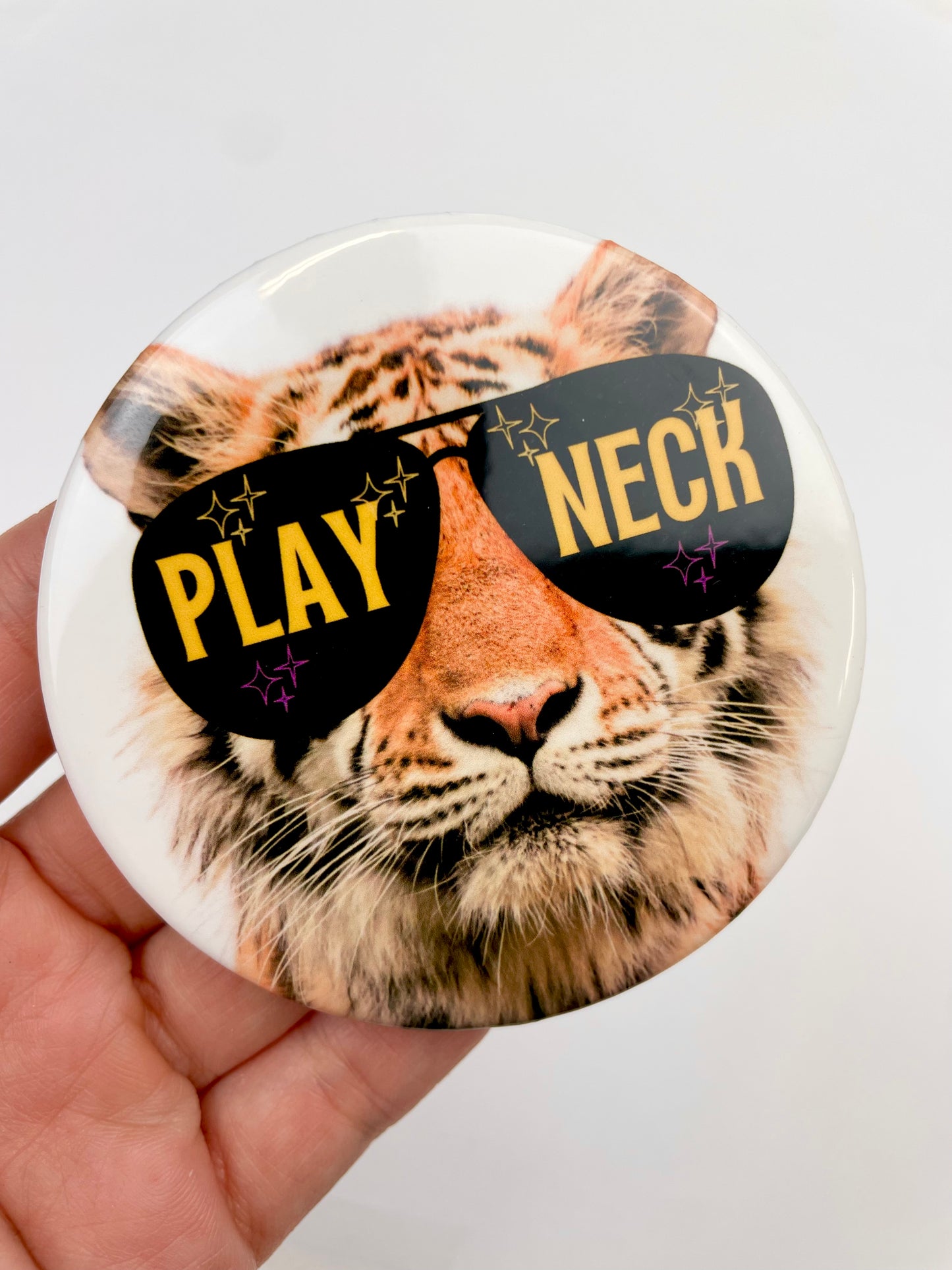 Starry Eyed Tiger - Play Neck