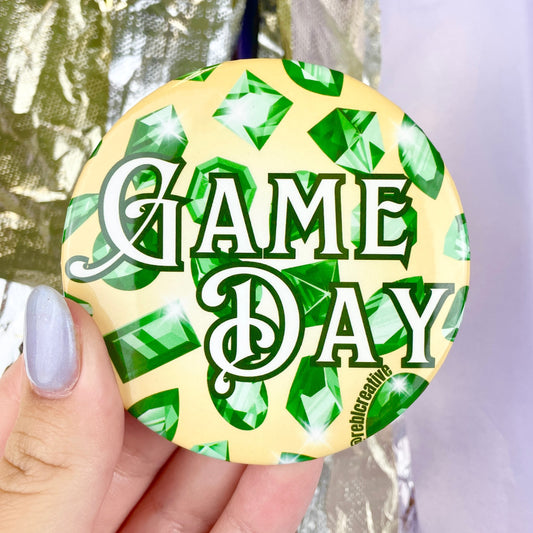 *Bejeweled Game Day - Green & Yellow