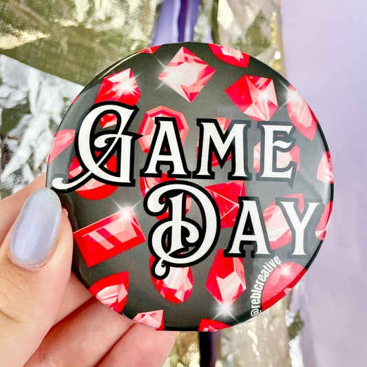 *Bejeweled Game Day - Red & Black