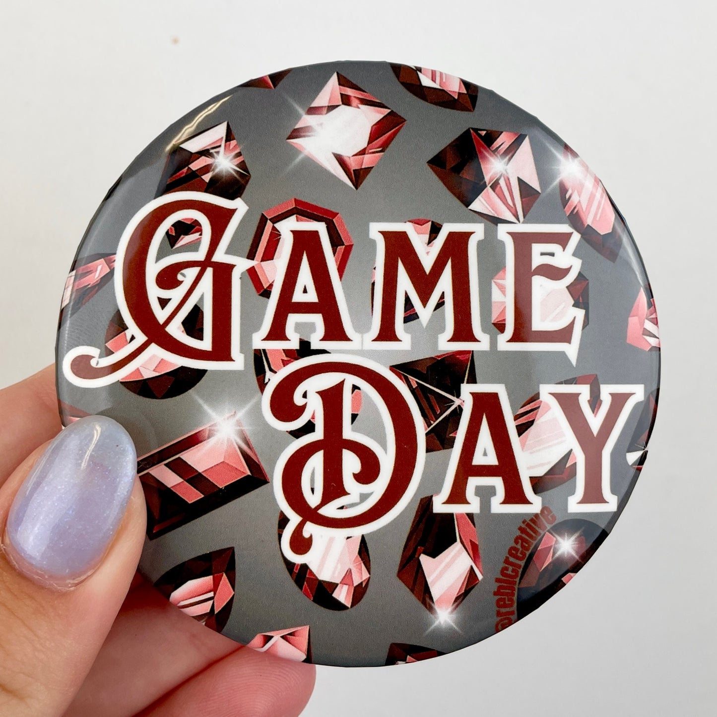 *Bejeweled Game Day - Maroon & Grey