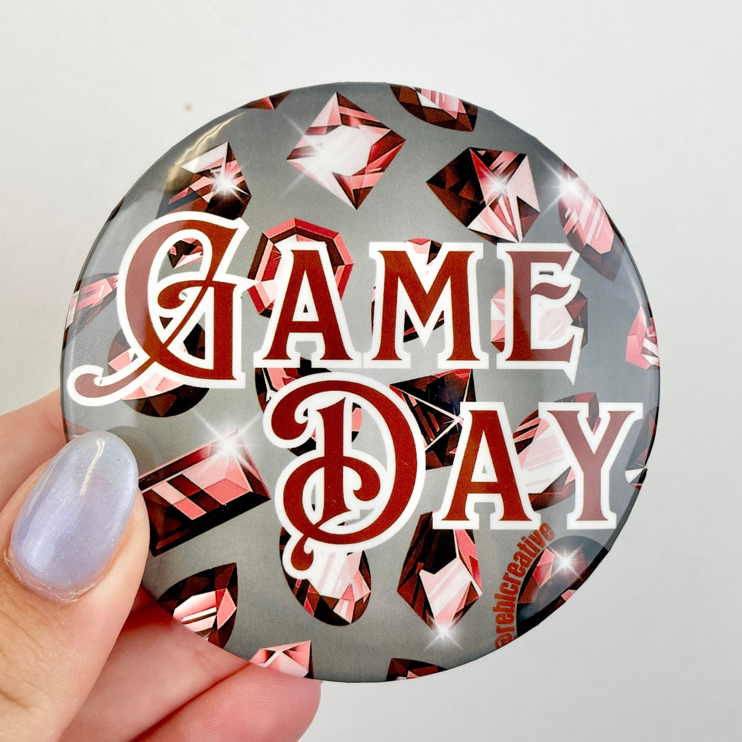 *Bejeweled Game Day - Maroon & Grey