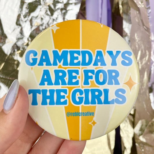 *Gameday Girls - Yellow & Sky
