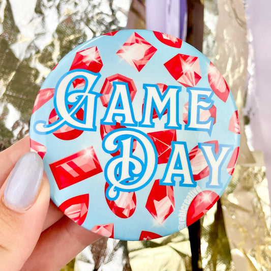 Bejeweled Game Day - Red & Sky