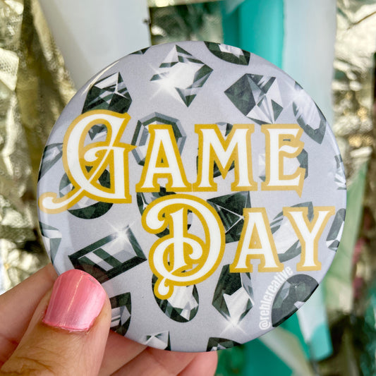 *Bejeweled Game Day - Black & Gold