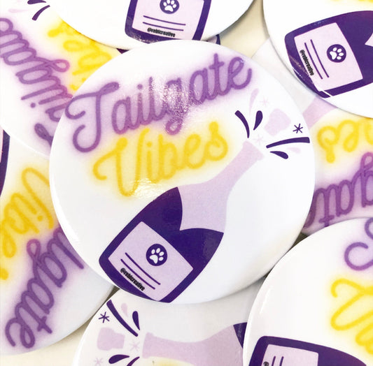 *Tailgate Vibes- Purple and Gold