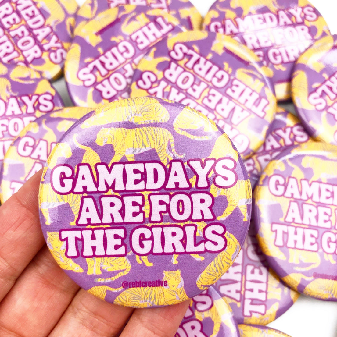 Gameday Girls - Purple and Gold Tigers