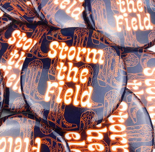 Storm The Field - Navy & Orange