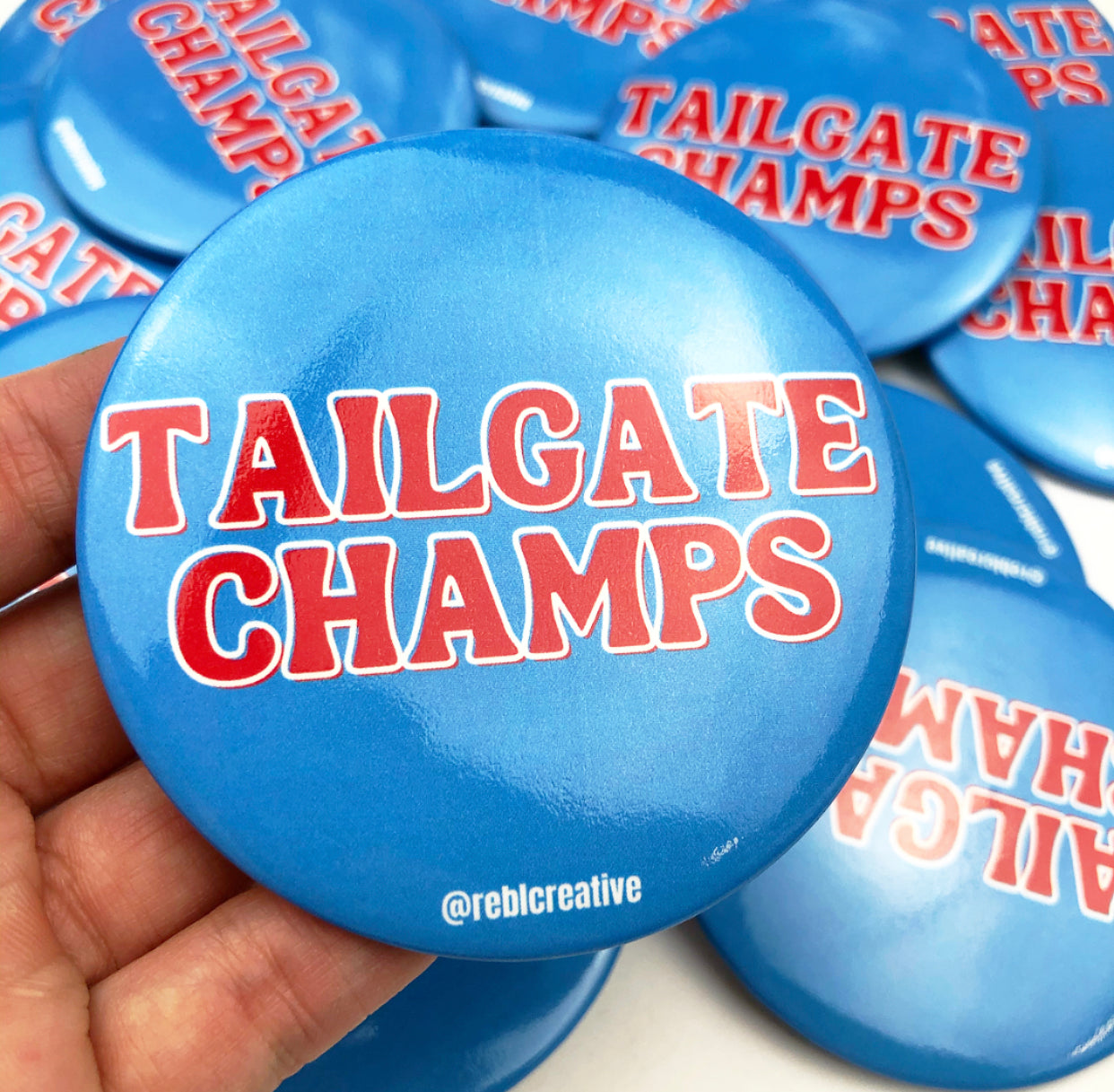 Tailgate Champs - Red & Blue