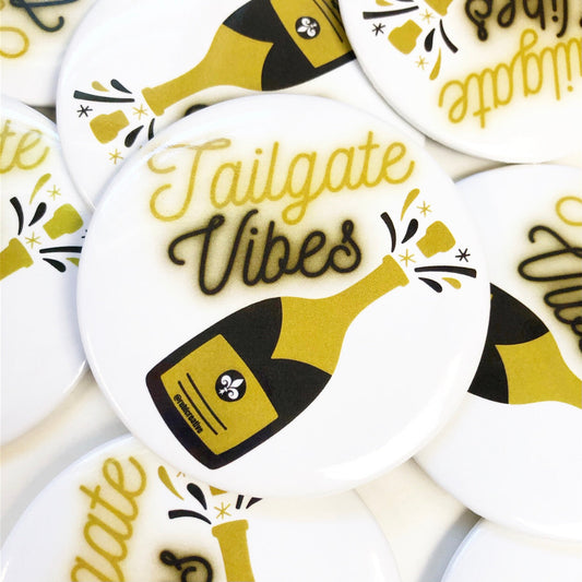 Tailgate Vibes - Black & Gold