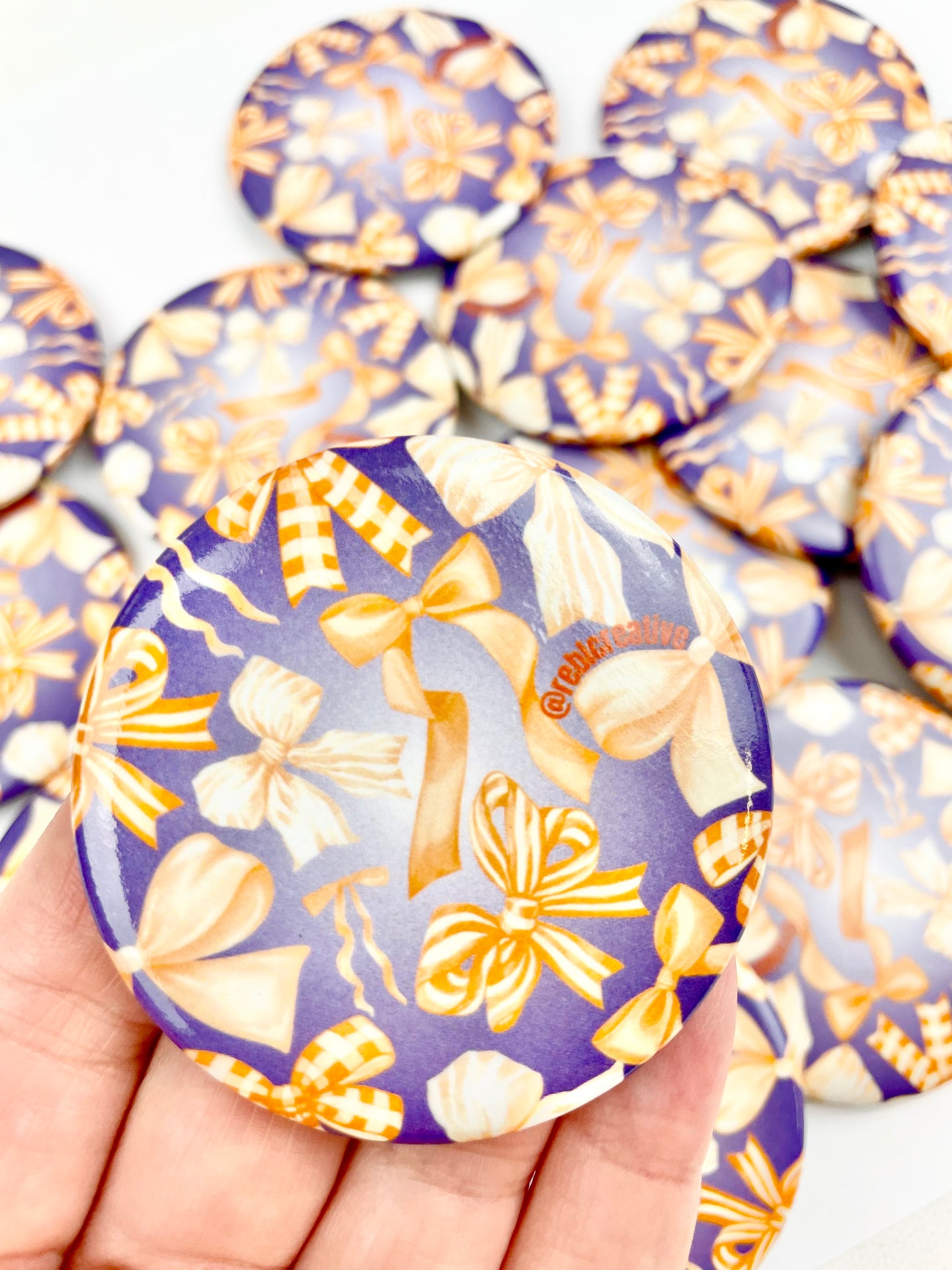 Bowland - Navy and Orange