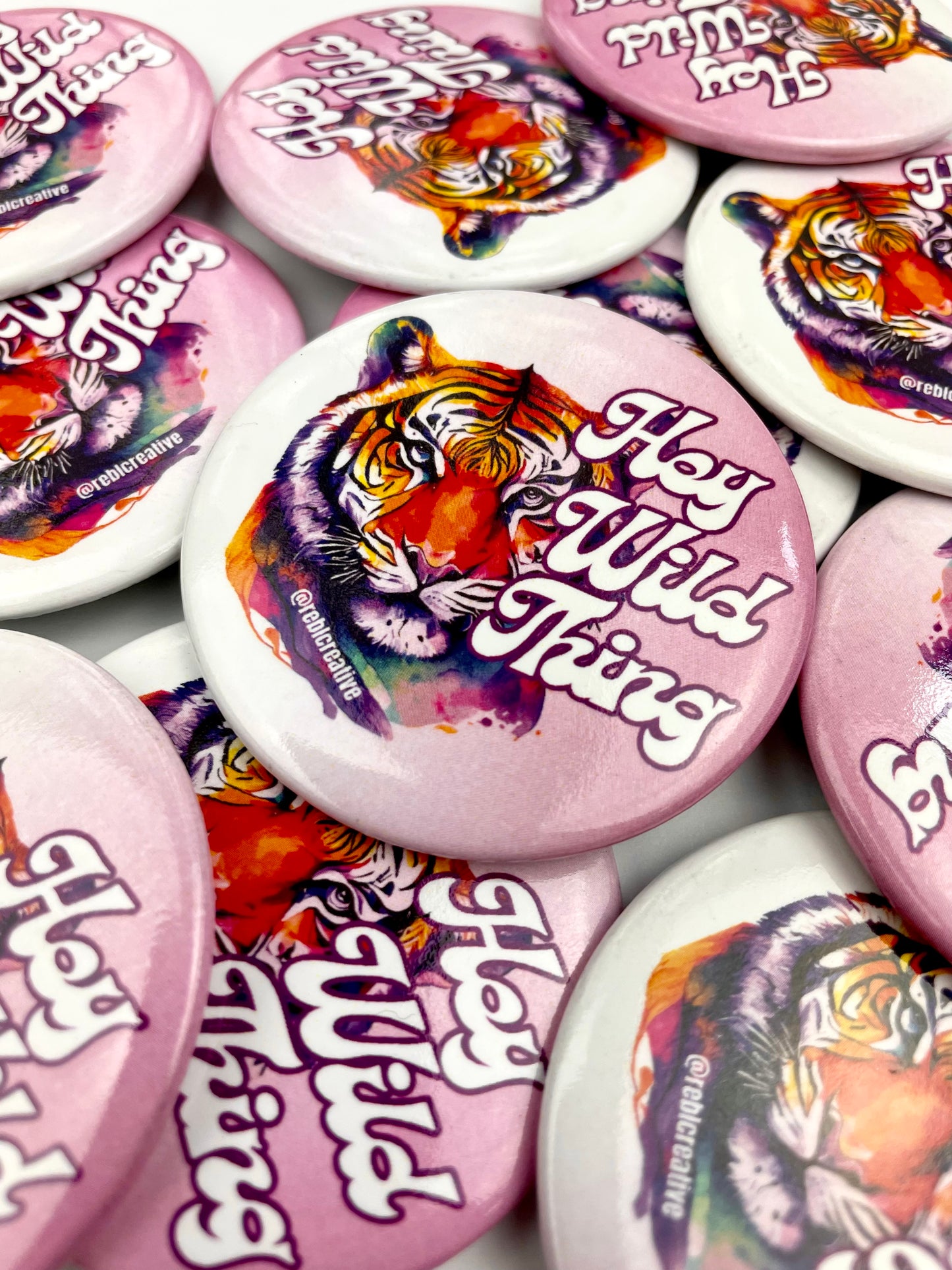 Hey Wild Thing - Purple Tiger