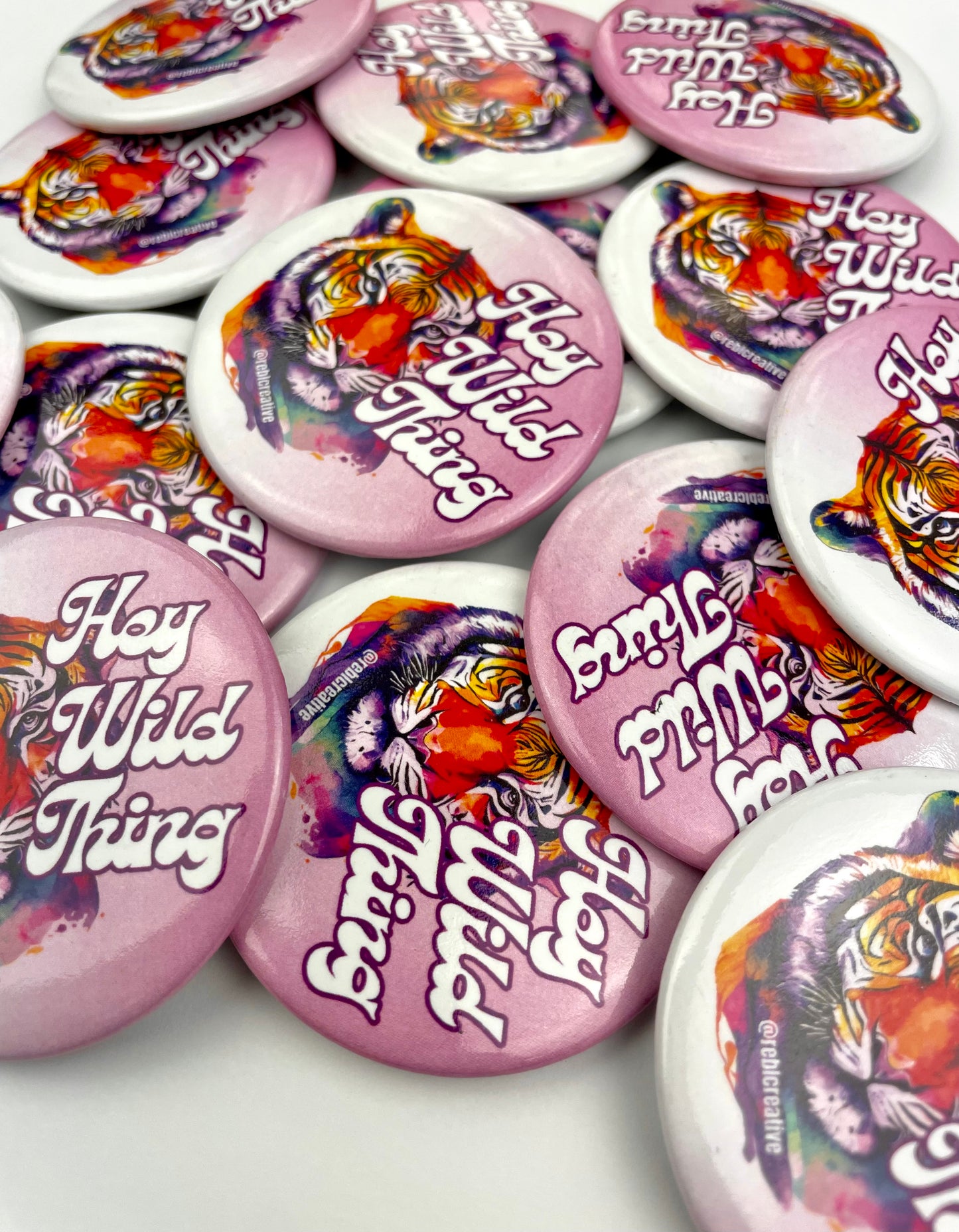 Hey Wild Thing - Purple Tiger