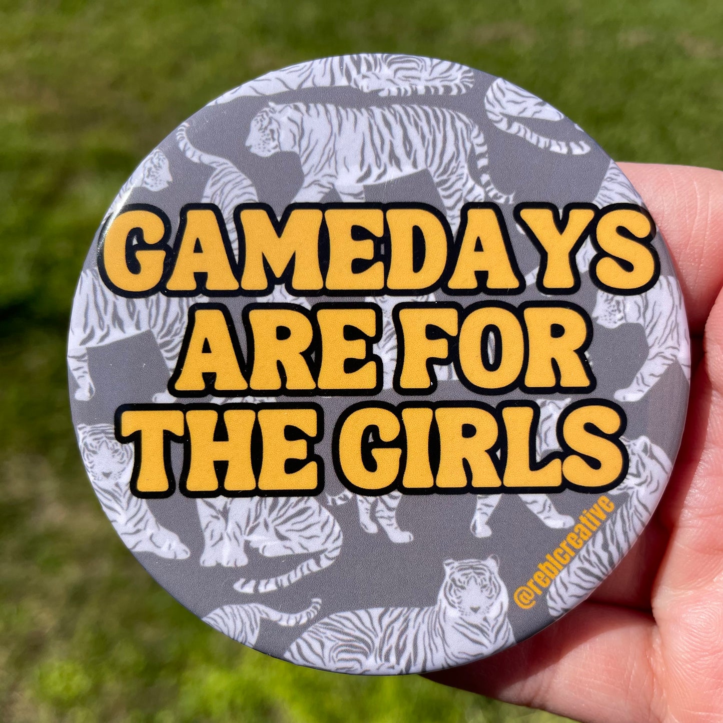 *Gameday Girls - Black & Yellow Tigers