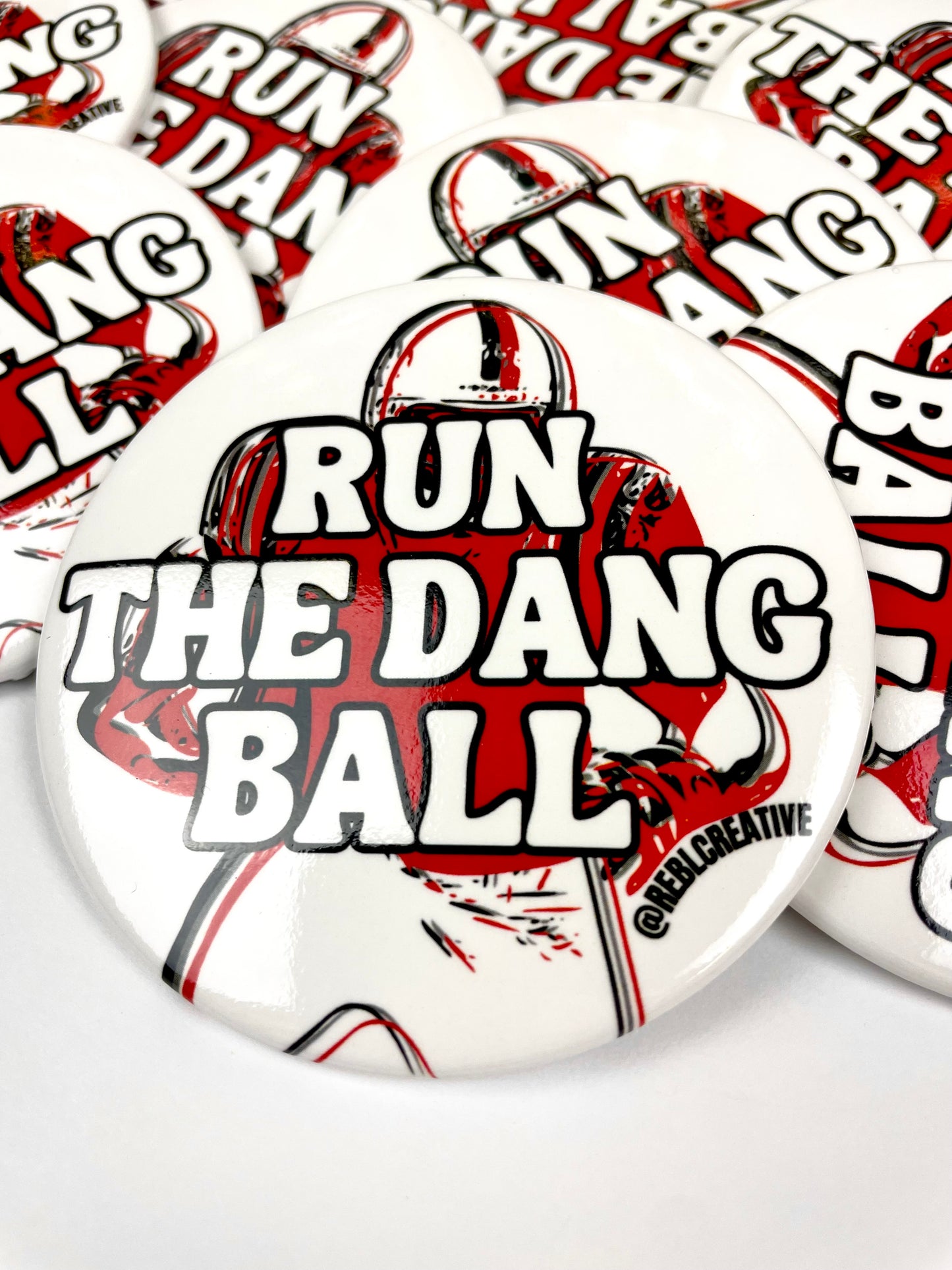 *Run The Dang Ball - Red and Black