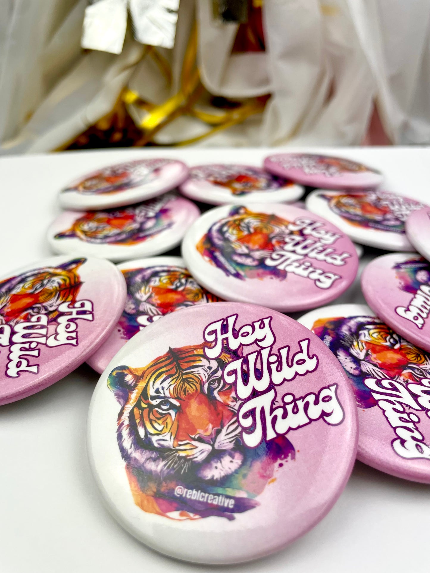 Hey Wild Thing - Purple Tiger
