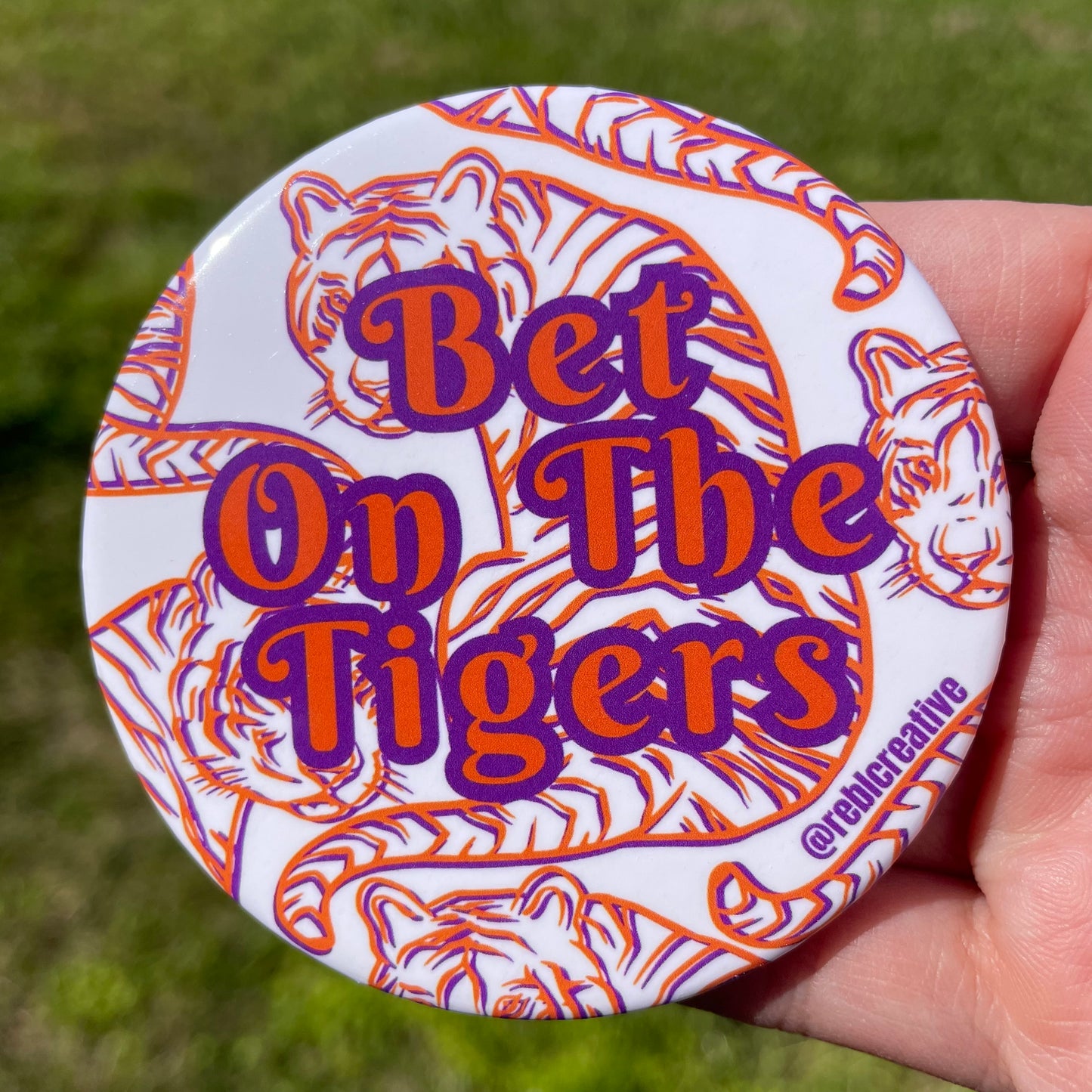 *Bet On The Tigers - Purple & Orange