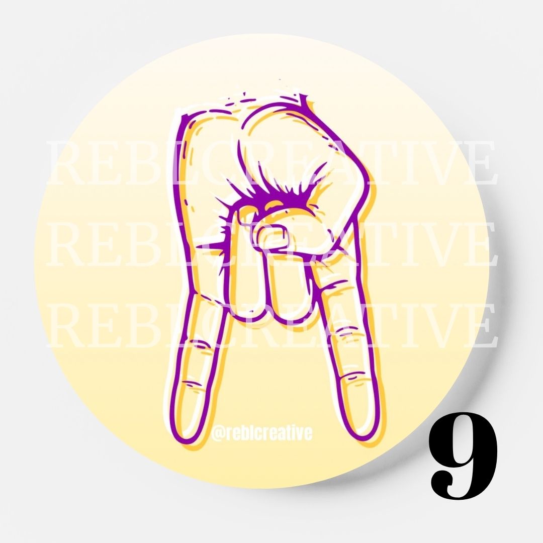 HORNS DOWN PRE-ORDER - multiple designs to choose from!