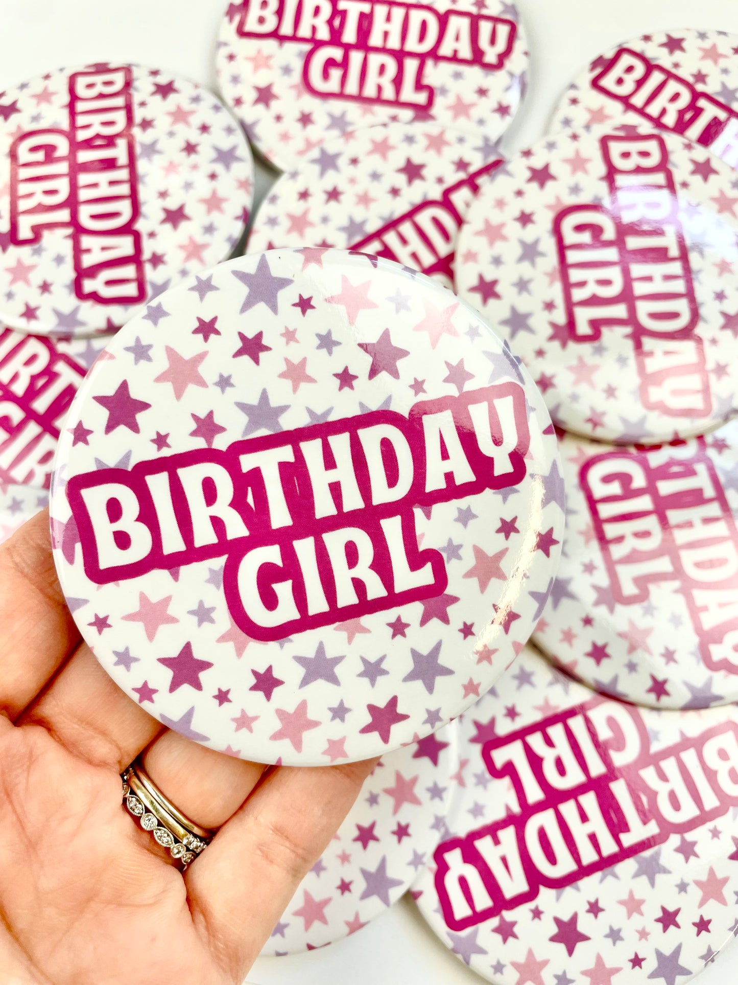 *Birthday Girl - Pink and Purple