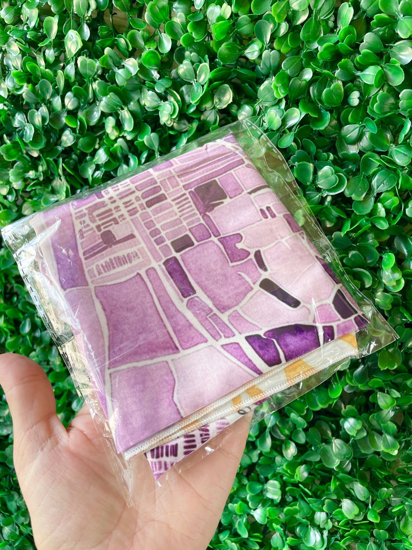 Baton Rouge Watercolor Map Scarf