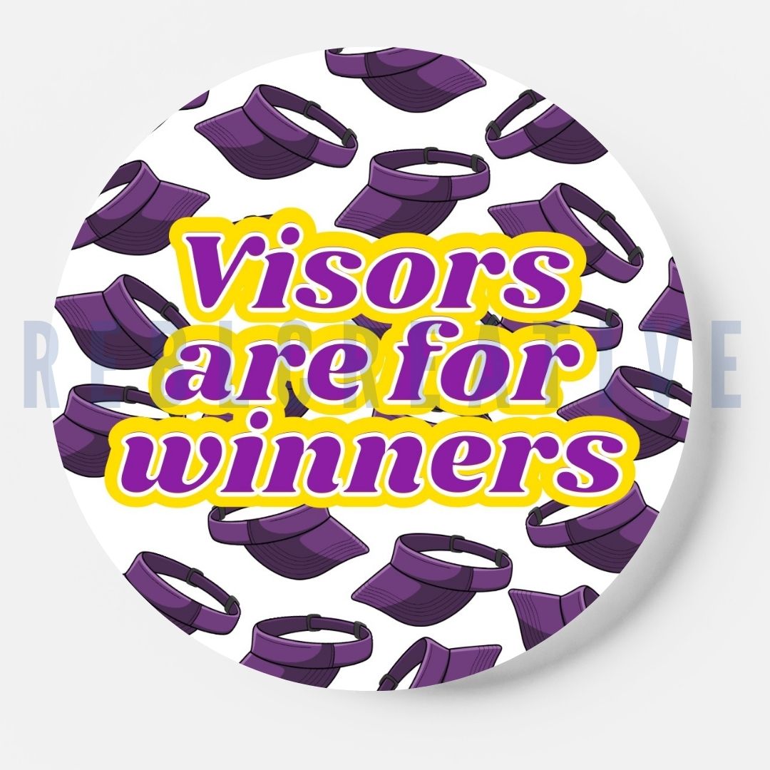 Visors - Game Day Button