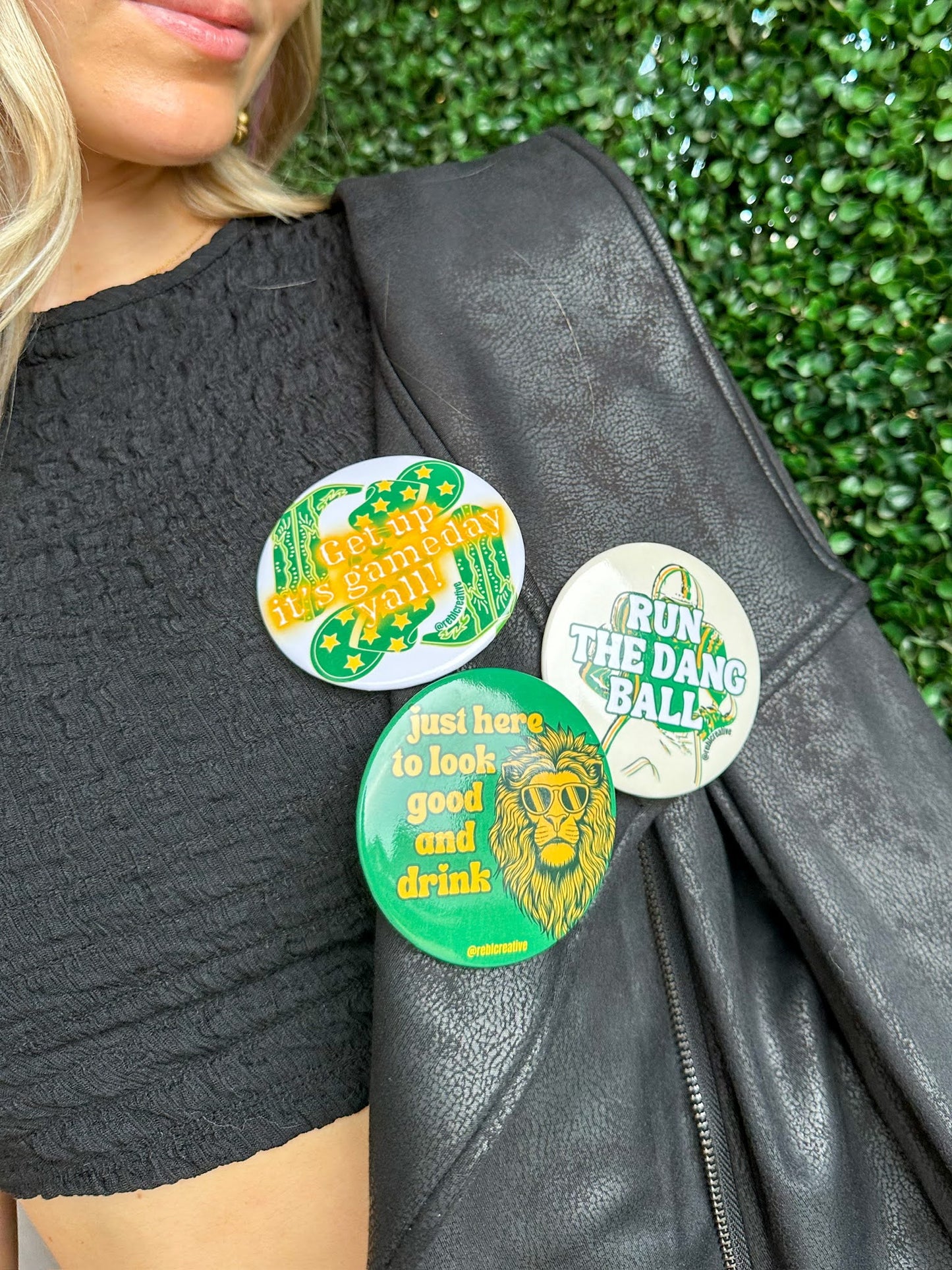 *Run The Dang Ball - Green & Gold