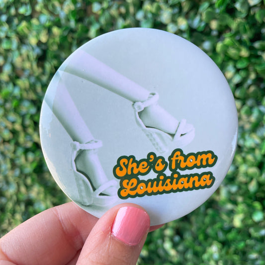 She - Louisiana - Green & Yellow