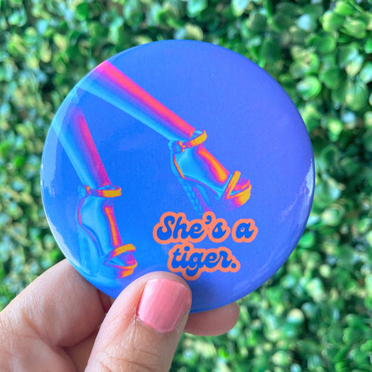 She - Tiger - Orange & Navy