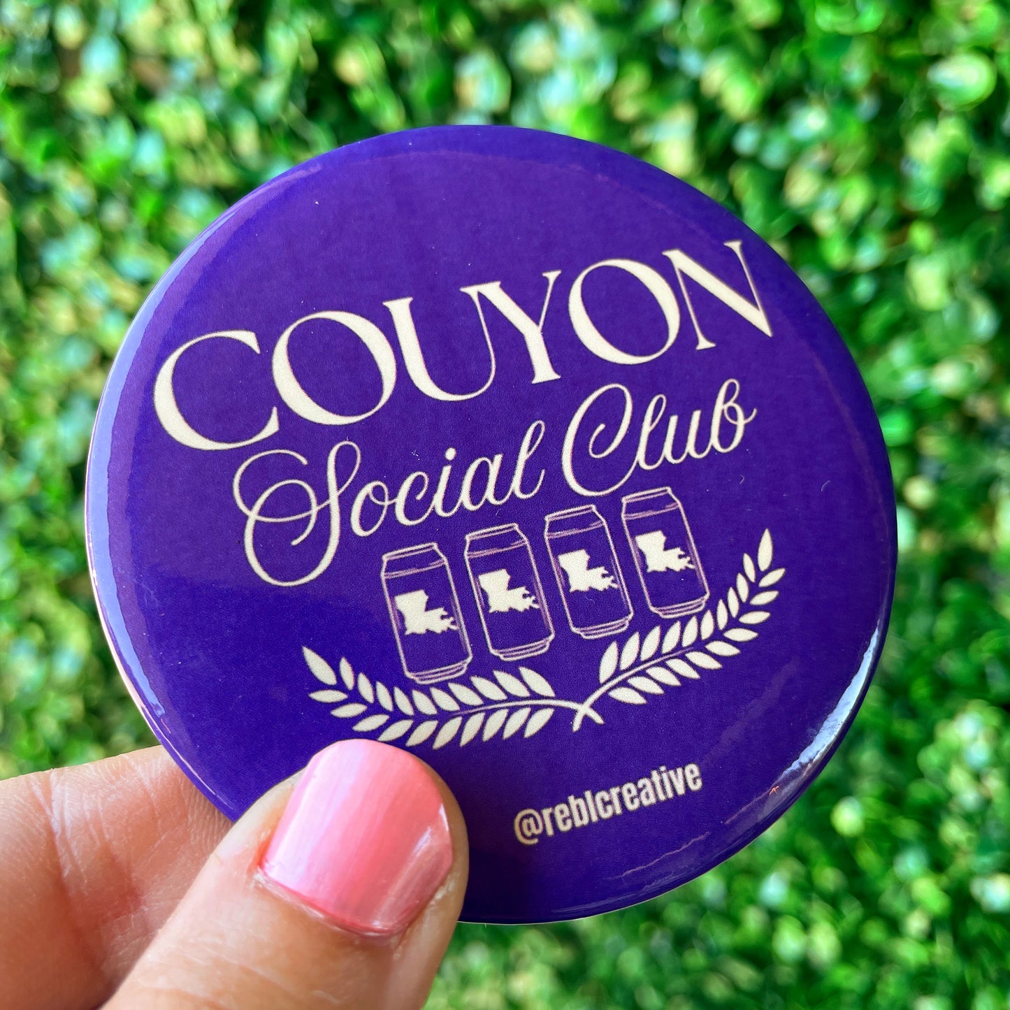 Couyon Social Club - Purple & Yellow