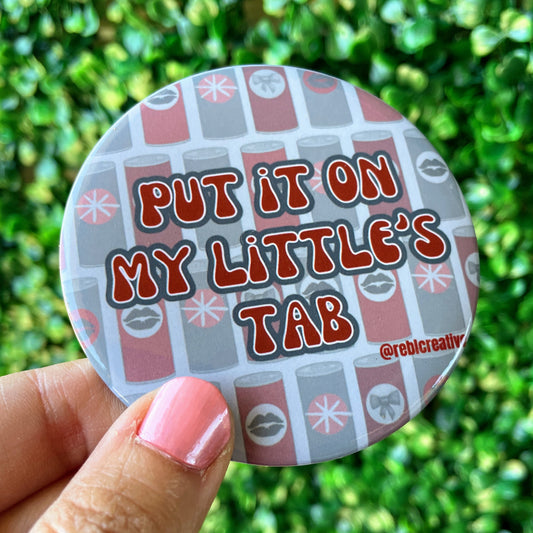 Little's Tab - Maroon & Grey