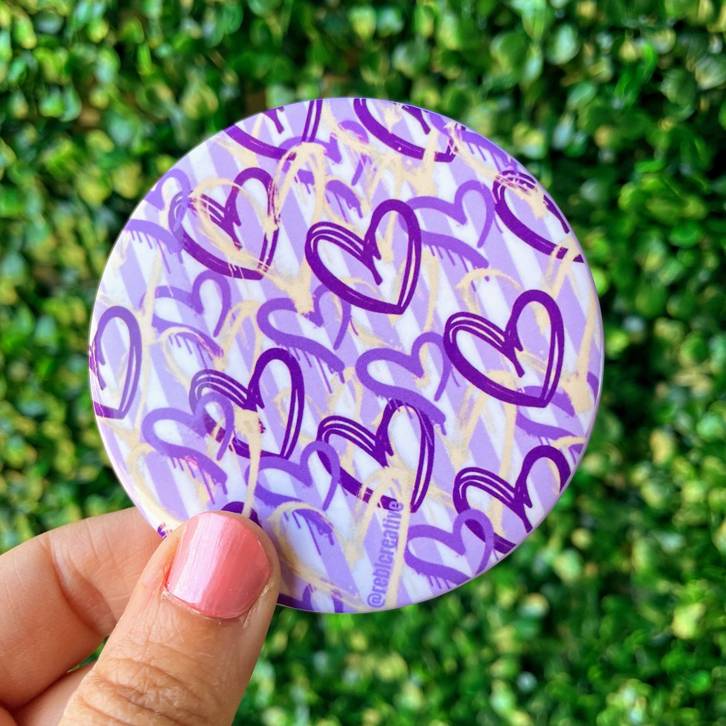 Team Hearts - Purple and Yellow