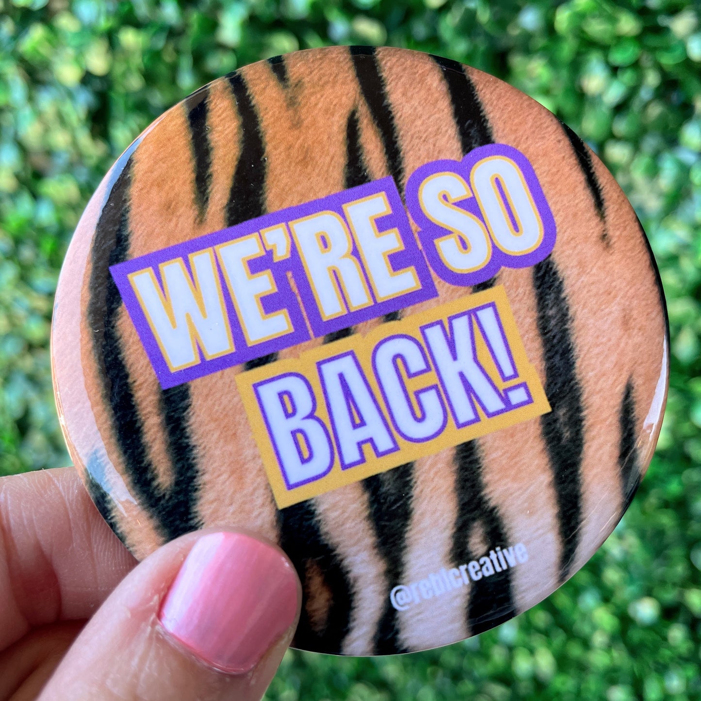 Back - Tiger Stripes