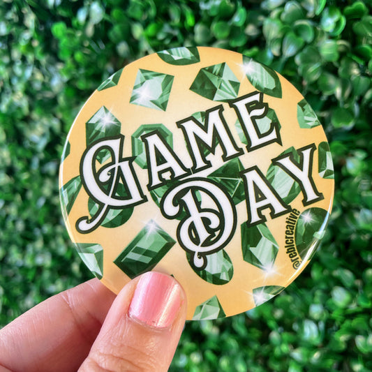 Bejeweled Game Day - Green & Yellow