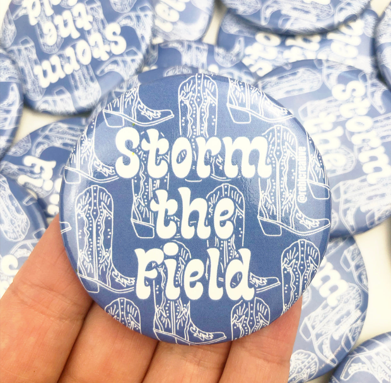 Storm The Field - Sky Blue