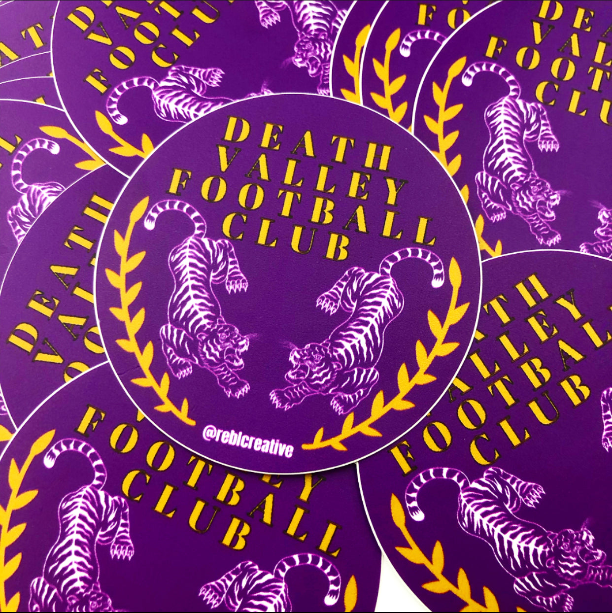 STICKER - DVFC Purple