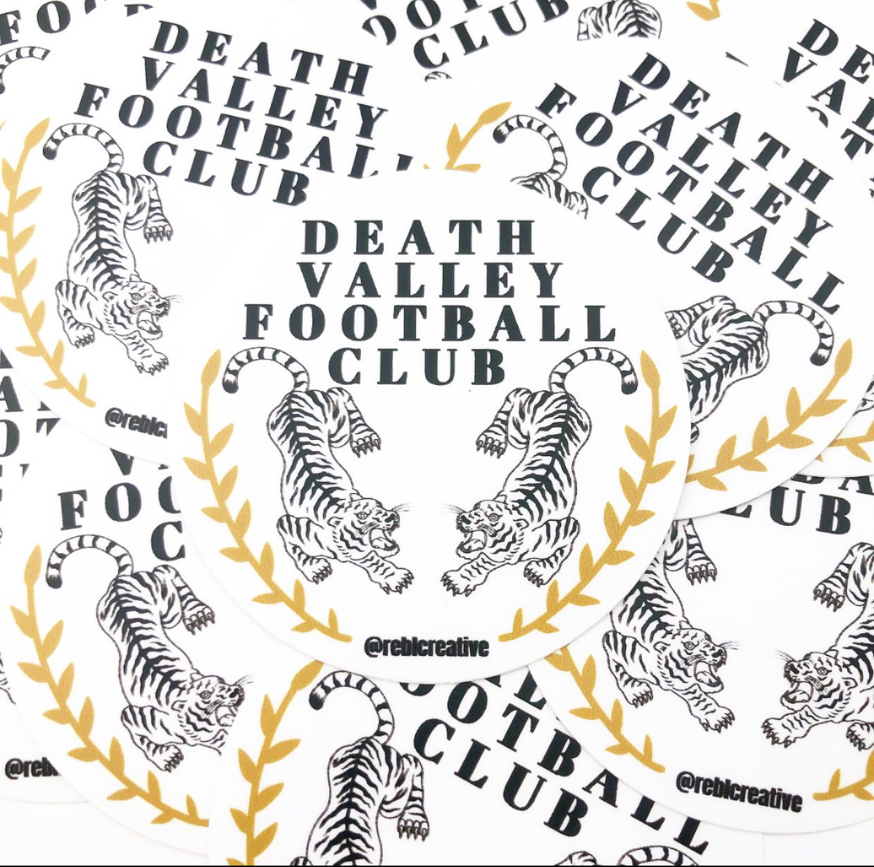 STICKER - DVFC White